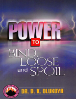 Power To Bind, Loose and Spoil - D. K. Olukoya.epub